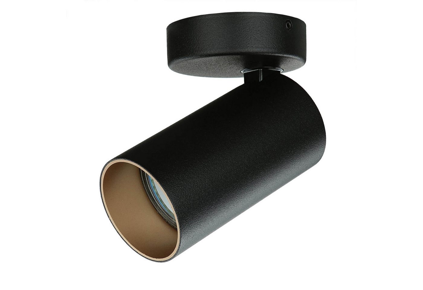 Licht-Erlebnisse Deckenstrahler COLENE, ohne Leuchtmittel, Deckenlampe Metall verstellbar GU10 in Schwarz Gold Beleuchtung Spot Licht-Erlebnisse Deckenstrahler COLENE, ohne Leuchtmittel, Deckenlampe Metall verstellbar GU10 in Schwarz Gold Beleuchtung Spot von Licht-Erlebnisse