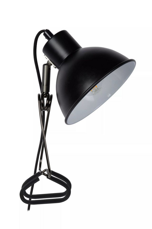 Licht-Erlebnisse Schreibtischlampe JYNOR, ohne Leuchtmittel, Metall E27 verstellbar 12,7 cm hoch Schwarz Industrial Design Licht-Erlebnisse Schreibtischlampe JYNOR, ohne Leuchtmittel, Metall E27 verstellbar 12,7 cm hoch Schwarz Industrial Design von Licht-Erlebnisse
