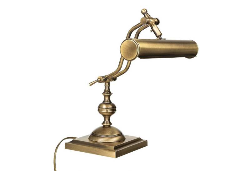 Licht-Erlebnisse Schreibtischlampe LAMPADE SCRIVANIA, ohne Leuchtmittel, Verstellbare Tischlampe Messing massiv Bronze H:39cm E14 Handarbeit Licht-Erlebnisse Schreibtischlampe LAMPADE SCRIVANIA, ohne Leuchtmittel, Verstellbare Tischlampe Messing massiv Bronze H:39cm E14 Handarbeit von Licht-Erlebnisse