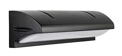 Schwarze Wandlampe außen IP54 Modern blendarm vielseitig BIEZEN Außenleuchte Balkon Haus Terrasse von Licht-Erlebnisse