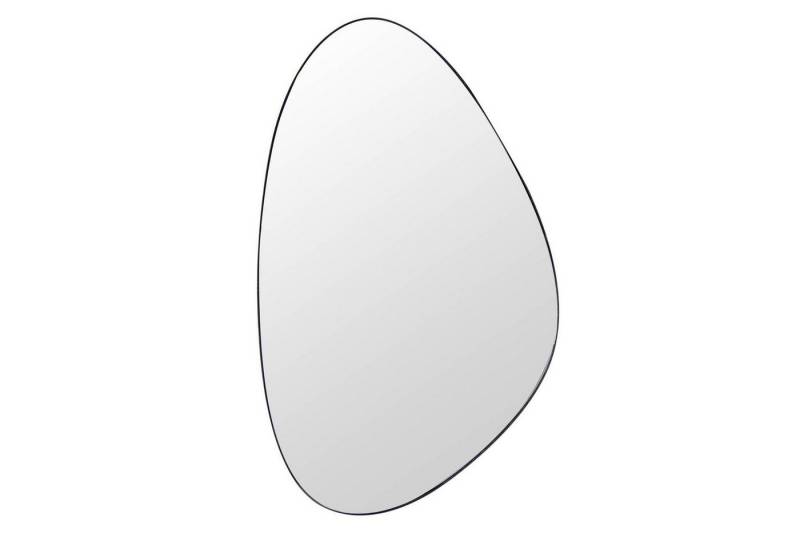 Licht-Erlebnisse Spiegel MARIA, Metall Rahmen H: 90 cm groß in Schwarz Modern Handarbeit Unikat von Licht-Erlebnisse