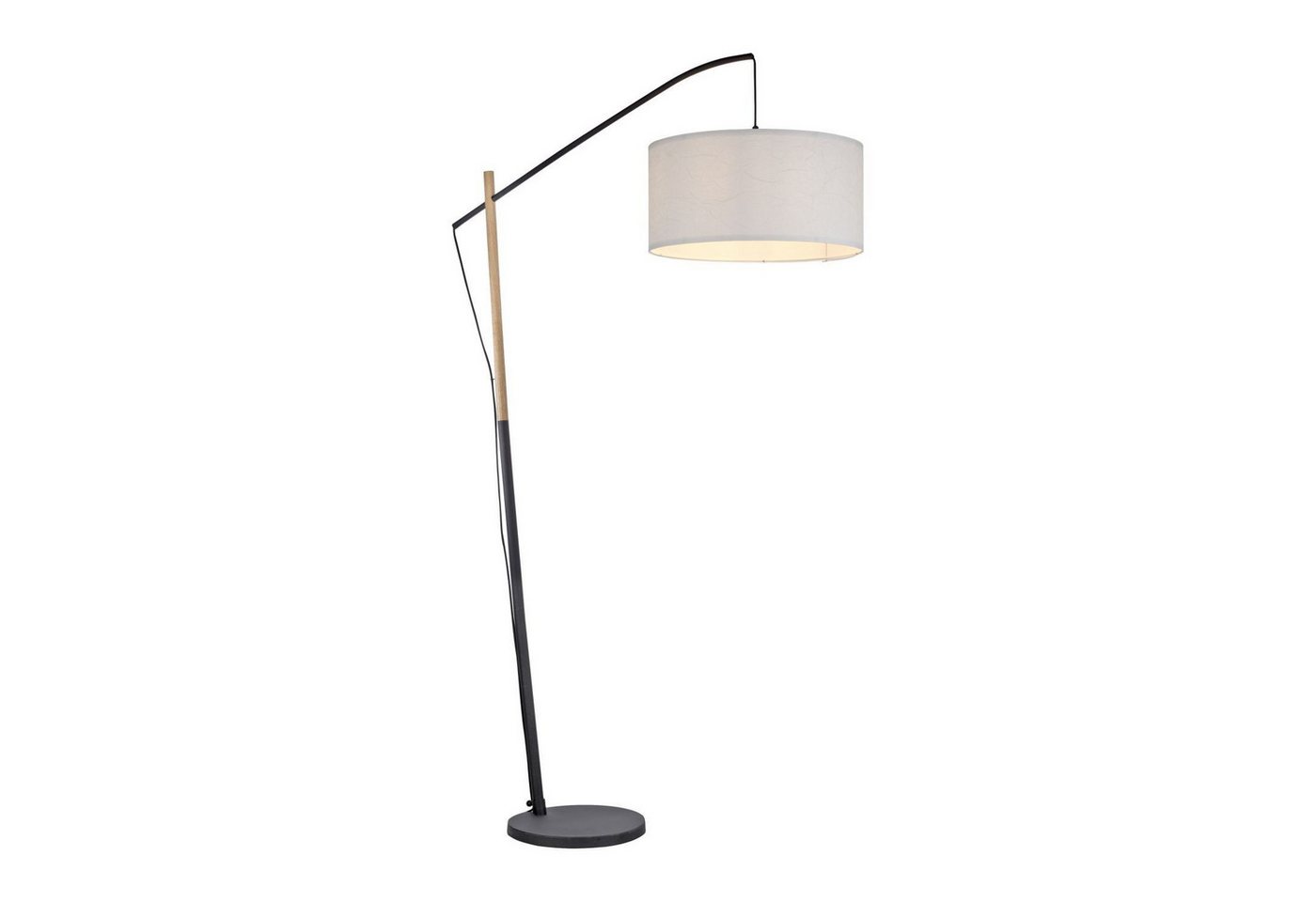 Licht-Erlebnisse Stehlampe BRALIS, ohne Leuchtmittel, Metall E27 189 cm Schwarz Weiß Natur Modern Stehleuchte Licht-Erlebnisse Stehlampe BRALIS, ohne Leuchtmittel, Metall E27 189 cm Schwarz Weiß Natur Modern Stehleuchte von Licht-Erlebnisse