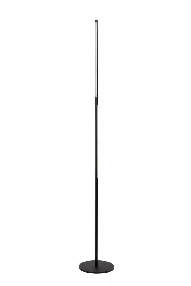 Licht-Erlebnisse Stehlampe EYLIX, LED fest integriert, Warmweiß, Aluminium LED mit Dimmer 171 cm hoch Schwarz warmweißes Licht 2700 K Licht-Erlebnisse Stehlampe EYLIX, LED fest integriert, Warmweiß, Aluminium LED mit Dimmer 171 cm hoch Schwarz warmweißes Licht 2700 K von Licht-Erlebnisse