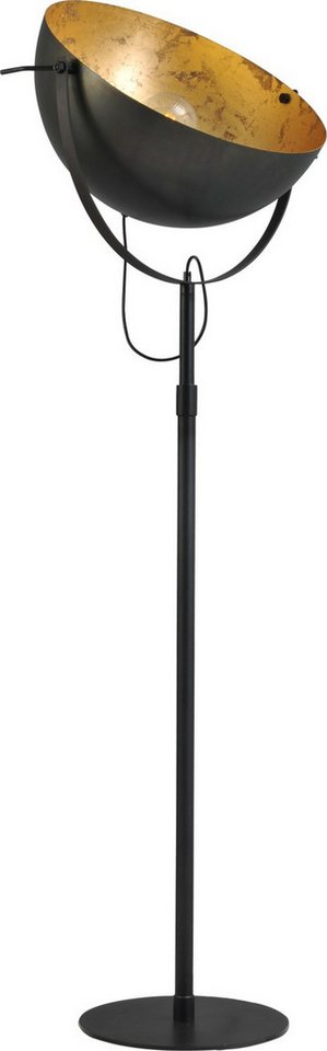 Licht-Erlebnisse Stehlampe LARINO, ohne Leuchtmittel, Standleuchte Metall E27 Industrial Stehleuchte Wohnzimmer Deckenfluter Licht-Erlebnisse Stehlampe LARINO, ohne Leuchtmittel, Standleuchte Metall E27 Industrial Stehleuchte Wohnzimmer Deckenfluter von Licht-Erlebnisse