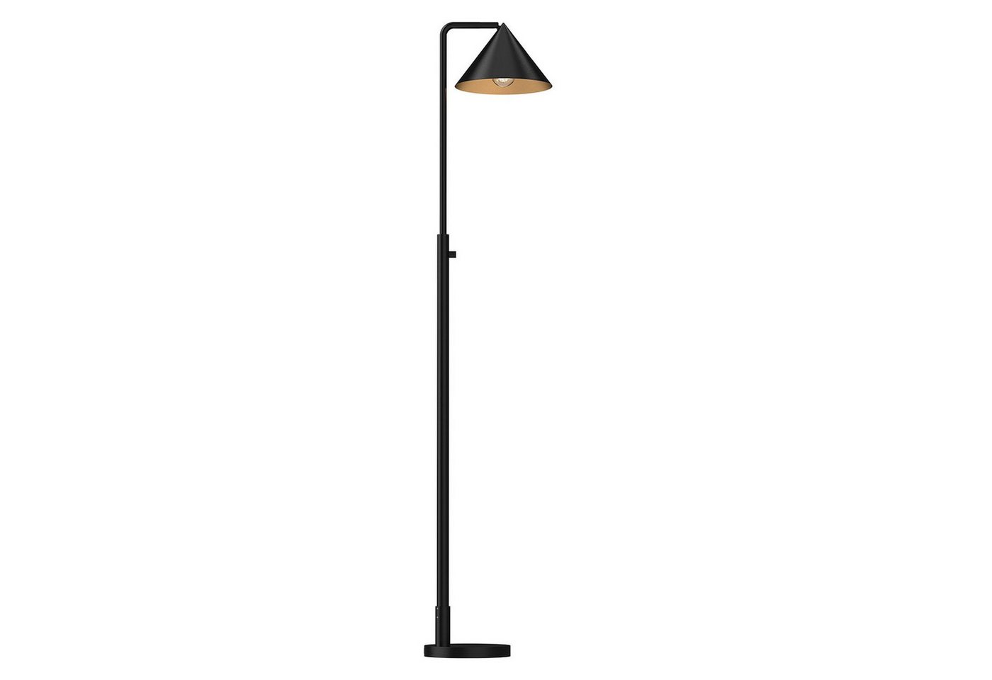 Licht-Erlebnisse Stehlampe ORHAN, ohne Leuchtmittel, Metall E27 148,8 cm Schwarz Modern Dimmbar Schalter Licht-Erlebnisse Stehlampe ORHAN, ohne Leuchtmittel, Metall E27 148,8 cm Schwarz Modern Dimmbar Schalter von Licht-Erlebnisse