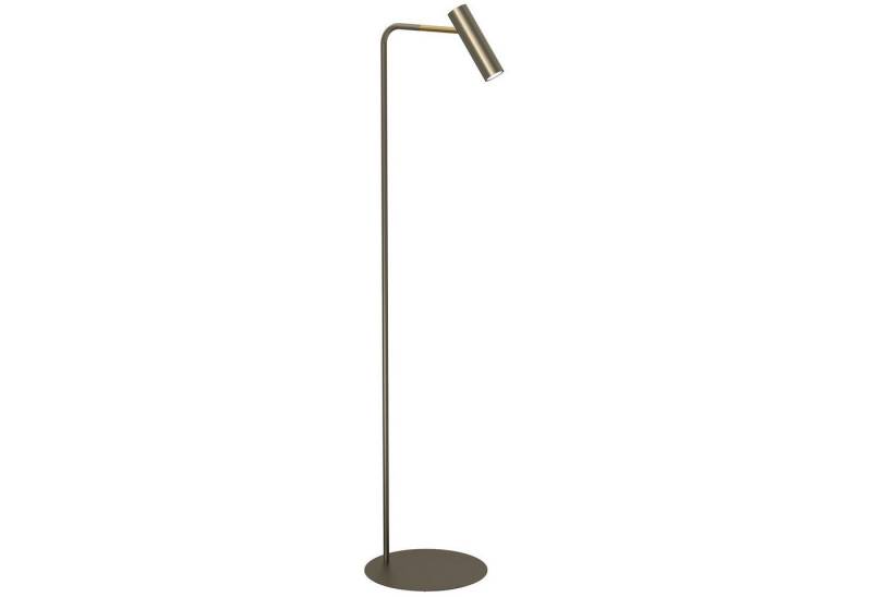 Licht-Erlebnisse Stehlampe STAMKAN, ohne Leuchtmittel, Metall Metall GU10 verstellbar 159 cm hoch von Licht-Erlebnisse