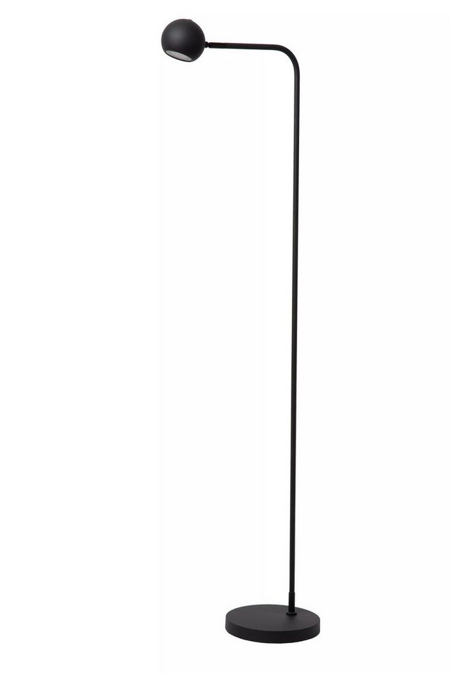 Licht-Erlebnisse Stehlampe ZIMI, LED fest integriert, Warmweiß, LED Metall dimmbar 138 cm hoch Schwarz 2700 K warmweißes Licht Licht-Erlebnisse Stehlampe ZIMI, LED fest integriert, Warmweiß, LED Metall dimmbar 138 cm hoch Schwarz 2700 K warmweißes Licht von Licht-Erlebnisse