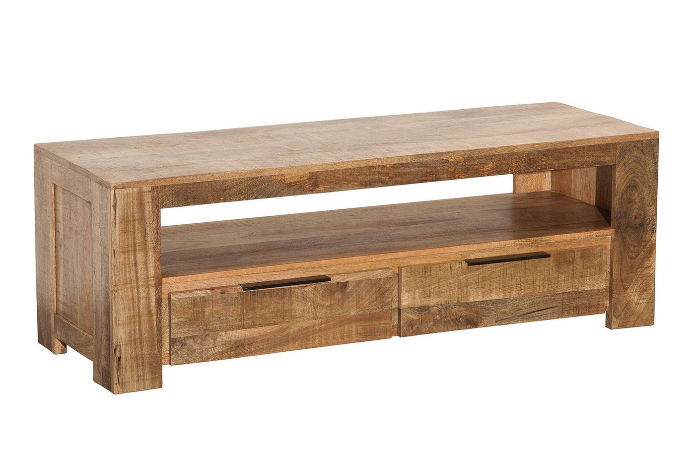 Licht-Erlebnisse TV-Board SARAN, 130 cm breit offenes Fach 2 Schubladen Massivholz Handarbeit Licht-Erlebnisse TV-Board SARAN, 130 cm breit offenes Fach 2 Schubladen Massivholz Handarbeit von Licht-Erlebnisse