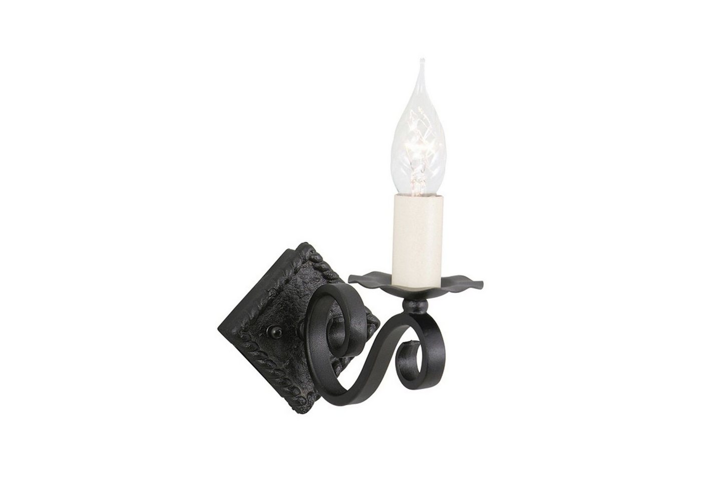 Licht-Erlebnisse Wandleuchte CAMELOT 5, ohne Leuchtmittel, Wandlampe E14 Schwarz Eisen Modern Beleuchtung Licht-Erlebnisse Wandleuchte CAMELOT 5, ohne Leuchtmittel, Wandlampe E14 Schwarz Eisen Modern Beleuchtung von Licht-Erlebnisse