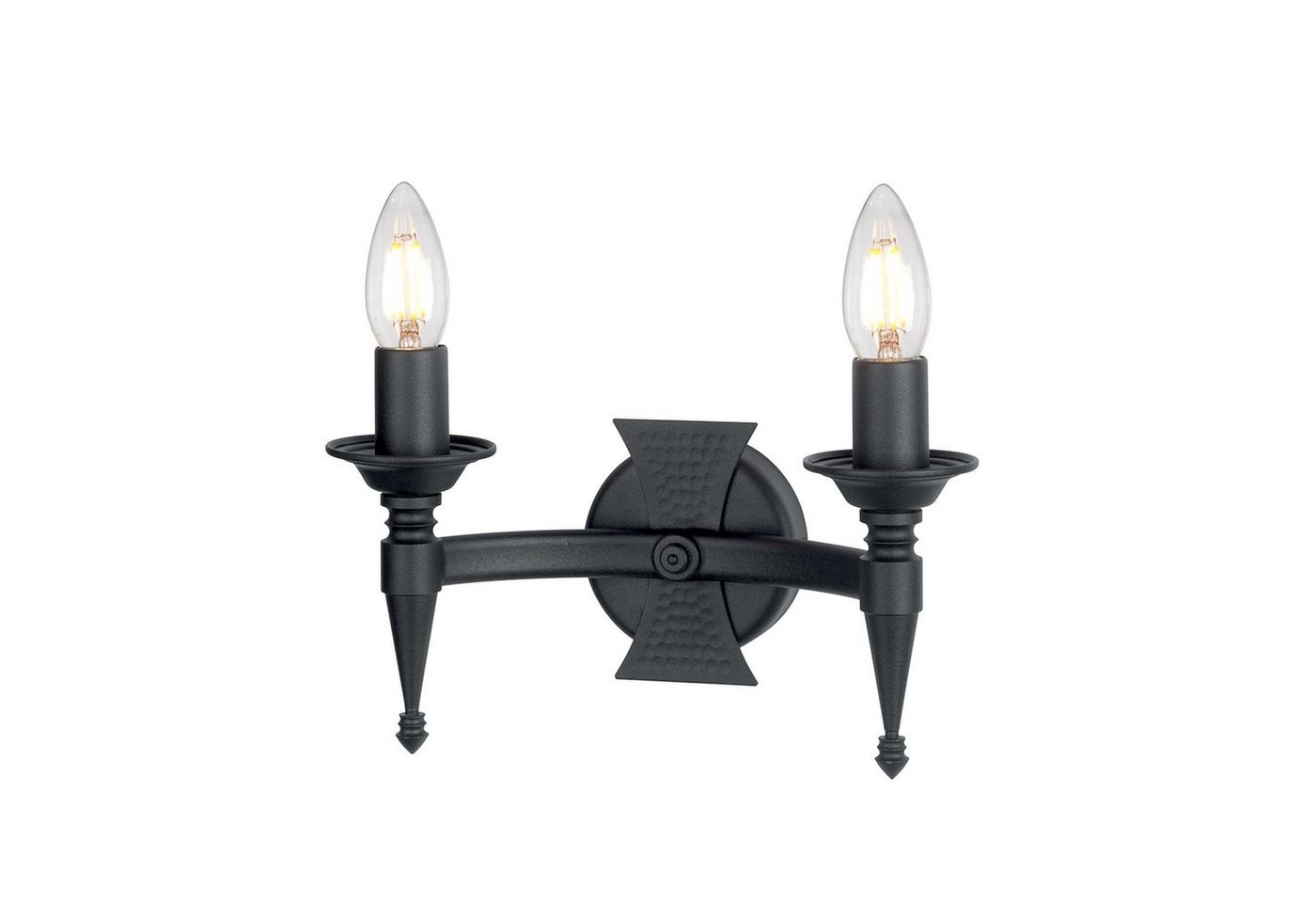 Licht-Erlebnisse Wandleuchte CAMELOT 7, ohne Leuchtmittel, Wandlampe Schwarz E14 Eisen Modern Beleuchtung Licht-Erlebnisse Wandleuchte CAMELOT 7, ohne Leuchtmittel, Wandlampe Schwarz E14 Eisen Modern Beleuchtung von Licht-Erlebnisse