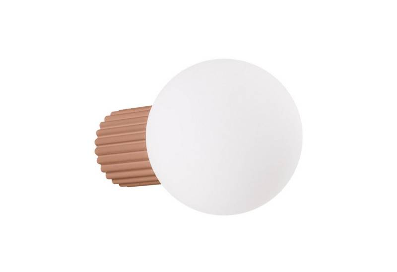 Licht-Erlebnisse Wandleuchte DELOR, ohne Leuchtmittel, Aluminium Glas G9 IP44 Mokka Weiß Kugelschirm rund Modern Licht-Erlebnisse Wandleuchte DELOR, ohne Leuchtmittel, Aluminium Glas G9 IP44 Mokka Weiß Kugelschirm rund Modern von Licht-Erlebnisse