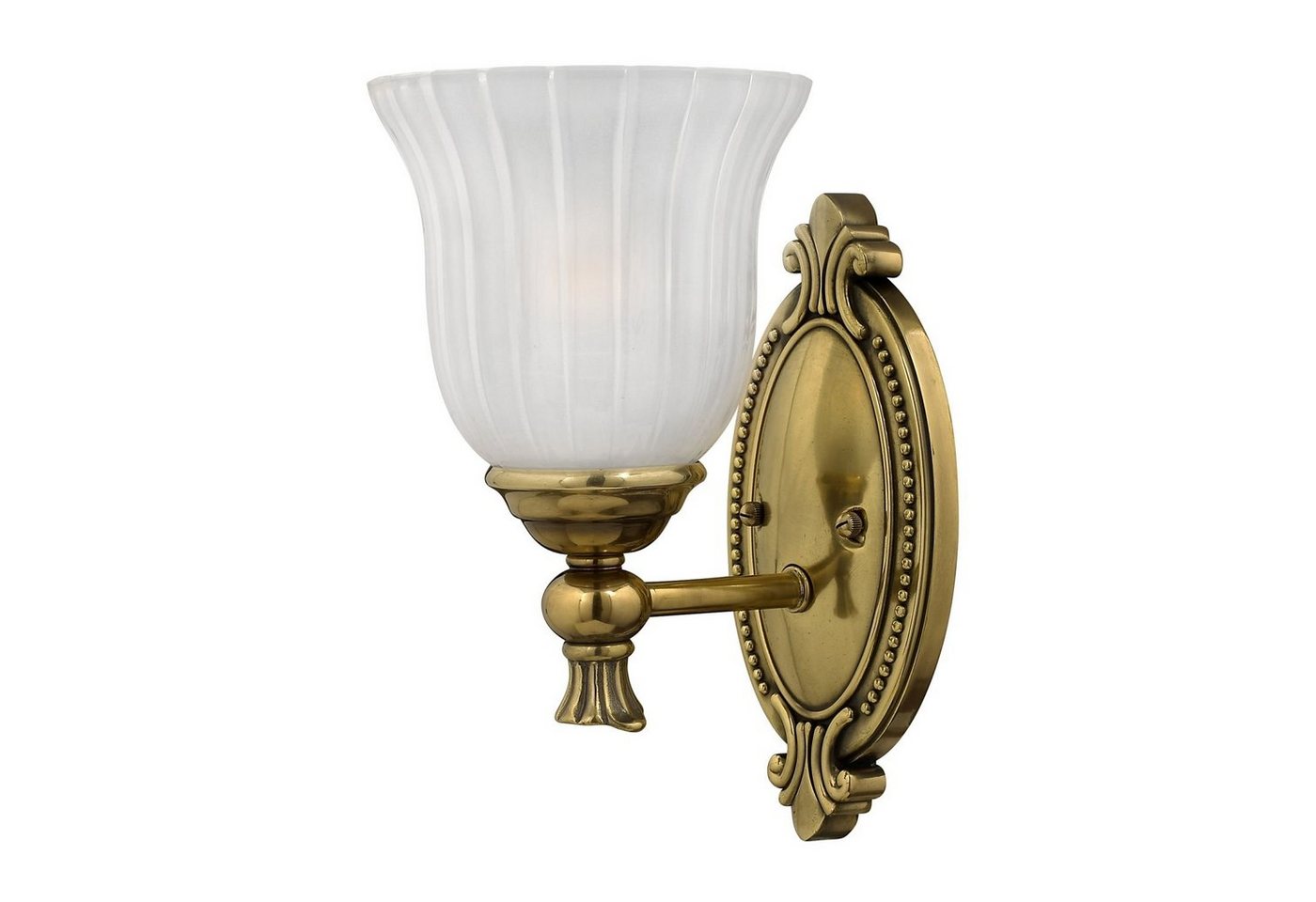 Licht-Erlebnisse Wandleuchte EDELINA, LED fest integriert, Warmweiß, Wandlampe Weiß Messing Bad Badezimmer 3000 K 320 lm Glas IP44 G9 Licht-Erlebnisse Wandleuchte EDELINA, LED fest integriert, Warmweiß, Wandlampe Weiß Messing Bad Badezimmer 3000 K 320 lm Glas IP44 G9 von Licht-Erlebnisse