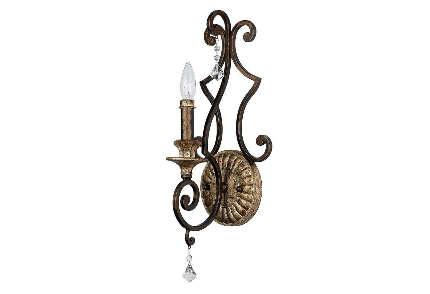 Licht-Erlebnisse Wandleuchte GOTICA 4, ohne Leuchtmittel, Wandlampe E14 Metall Rustikal Beleuchtung Licht-Erlebnisse Wandleuchte GOTICA 4, ohne Leuchtmittel, Wandlampe E14 Metall Rustikal Beleuchtung von Licht-Erlebnisse