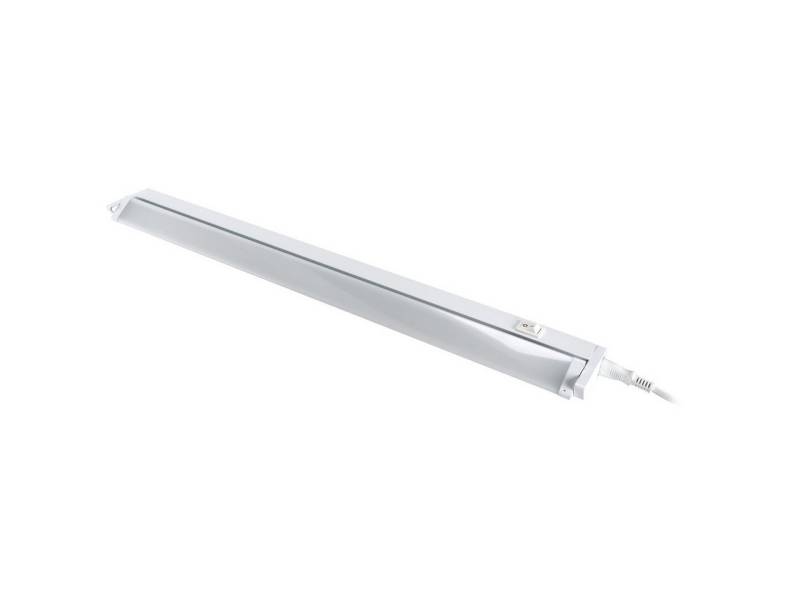 Licht-Erlebnisse Wandleuchte HEROS, LED, Neutralweiß, LED Aluminium neutralweiß 4100 K 1070 lm 55,8 cm breit mit Schalter von Licht-Erlebnisse