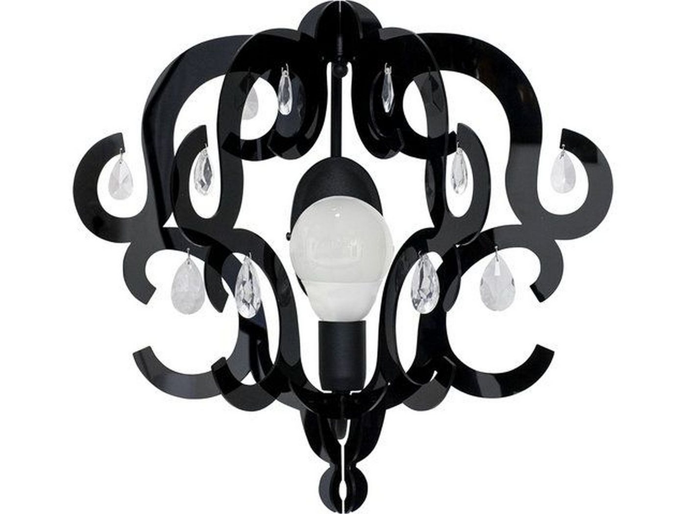 Licht-Erlebnisse Wandleuchte KATERINA, ohne Leuchtmittel, Deckenlampe Schwarz Stahl E27 Rustikal Schlafzimmer Licht-Erlebnisse Wandleuchte KATERINA, ohne Leuchtmittel, Deckenlampe Schwarz Stahl E27 Rustikal Schlafzimmer von Licht-Erlebnisse