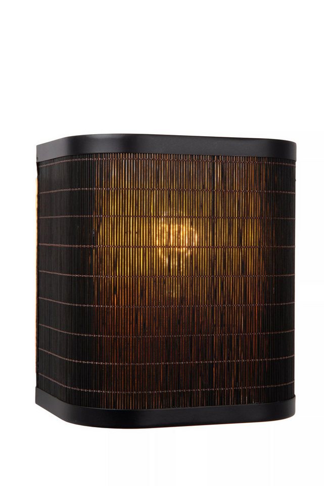 Licht-Erlebnisse Wandleuchte LIRAV, ohne Leuchtmittel, Holz Metall H: 20 cm Schwarz Natur E27 eckig Modern Licht-Erlebnisse Wandleuchte LIRAV, ohne Leuchtmittel, Holz Metall H: 20 cm Schwarz Natur E27 eckig Modern von Licht-Erlebnisse