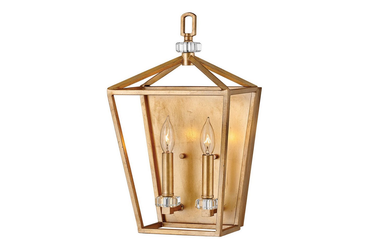 Licht-Erlebnisse Wandleuchte TARIN, ohne Leuchtmittel, Metall E14 43,1 cm hoch in Messing Antik 2-flammig Vintage Kristall Licht-Erlebnisse Wandleuchte TARIN, ohne Leuchtmittel, Metall E14 43,1 cm hoch in Messing Antik 2-flammig Vintage Kristall von Licht-Erlebnisse
