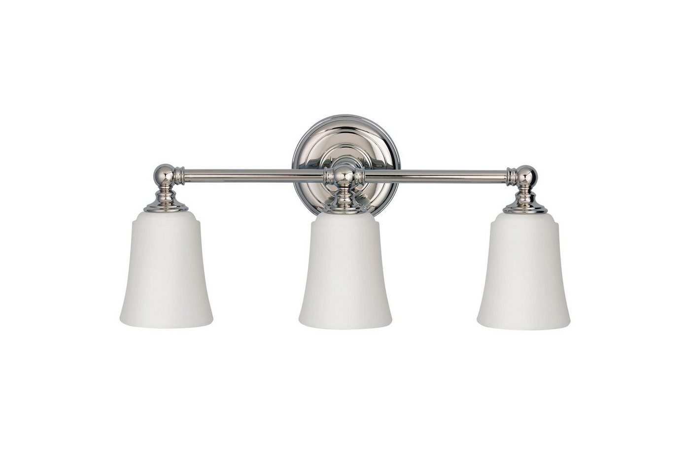 Licht-Erlebnisse Wandleuchte YSABELLA, LED fest integriert, Warmweiß, Wandlampe Chrom IP44 G9 3000 K 320 lm Glas Metall Jugendstil Badlampe Licht-Erlebnisse Wandleuchte YSABELLA, LED fest integriert, Warmweiß, Wandlampe Chrom IP44 G9 3000 K 320 lm Glas Metall Jugendstil Badlampe von Licht-Erlebnisse