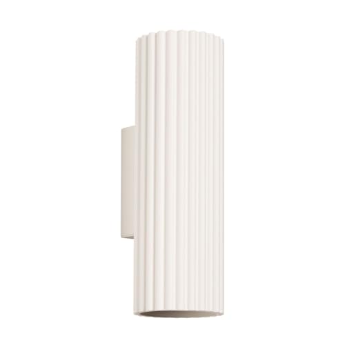 Licht-Erlebnisse Wandleuchte innen 2x GU10 H: 20 cm Creme Modern Up down Lampe indirekte Wandlampe Wohnzimmer Wandstrahler Treppe Flurbeleuchtung Licht-Erlebnisse Wandleuchte innen 2x GU10 H: 20 cm Creme Modern Up down Lampe indirekte Wandlampe Wohnzimmer Wandstrahler Treppe Flurbeleuchtung von Licht-Erlebnisse