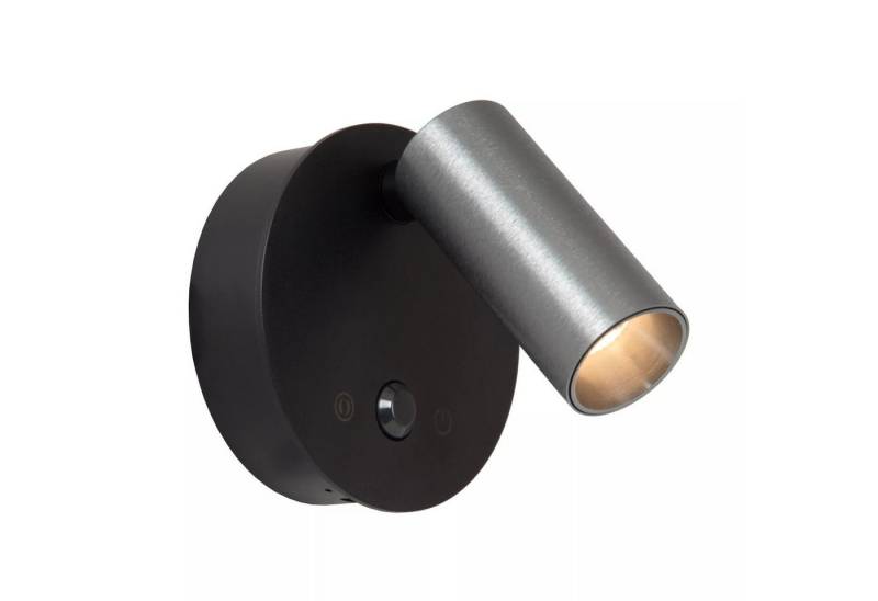 Licht-Erlebnisse Wandstrahler GEMIN, LED fest integriert, LED Aluminium mit Dimmer Bewegungsmelder verstellbar Schwarz Grau Licht-Erlebnisse Wandstrahler GEMIN, LED fest integriert, LED Aluminium mit Dimmer Bewegungsmelder verstellbar Schwarz Grau von Licht-Erlebnisse