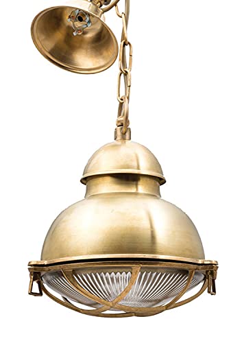 Pendelleuchte Messing IP43 mit Riffelglas maritimes Design POGONI Außenleuchte Laterne Terrasse Pendelleuchte Messing IP43 mit Riffelglas maritimes Design POGONI Außenleuchte Laterne Terrasse von Licht-Erlebnisse