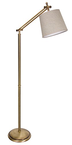 Premium Stehleuchte aus Messing bronziert Beige E27 bis 60W 230V Stehlampe mit Lesearm Wohnzimmer Lampe Leuchte innen Bodenleuchte Bodenlampe Premium Stehleuchte aus Messing bronziert Beige E27 bis 60W 230V Stehlampe mit Lesearm Wohnzimmer Lampe Leuchte innen Bodenleuchte Bodenlampe von Licht-Erlebnisse