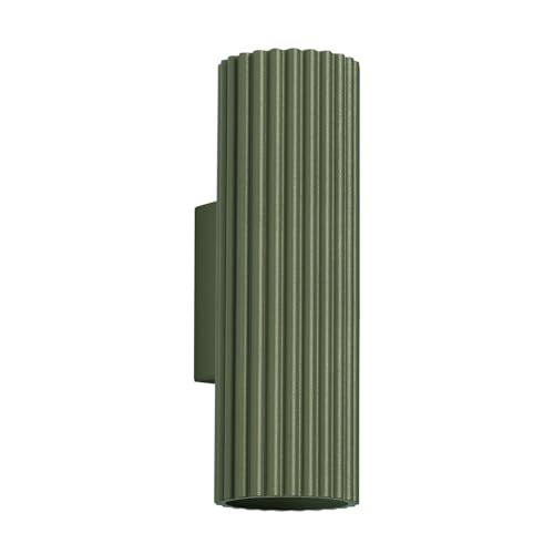 Up Down Wandlampe innen klein H: 20 cm Grün GU10 2-flammig indirektes Licht Modern Wandleuchte Schlafzimmer Flurlampe Treppenlampe Up Down Wandlampe innen klein H: 20 cm Grün GU10 2-flammig indirektes Licht Modern Wandleuchte Schlafzimmer Flurlampe Treppenlampe von Licht-Erlebnisse