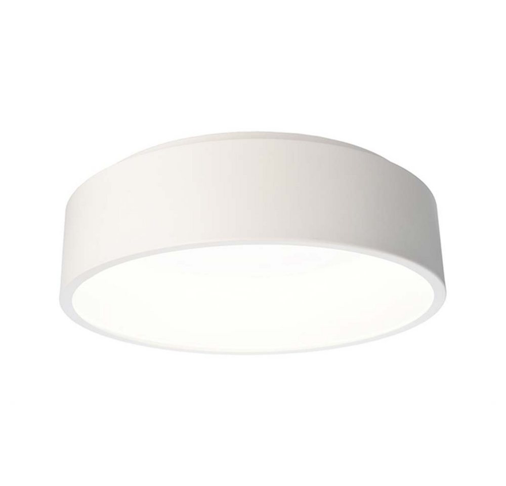 Licht-Trend Deckenleuchte LED Deckenleuchte Loop 45cm Ring 1300lm dimmbar Neutralweiß Weiß, Neutralweiß von Licht-Trend