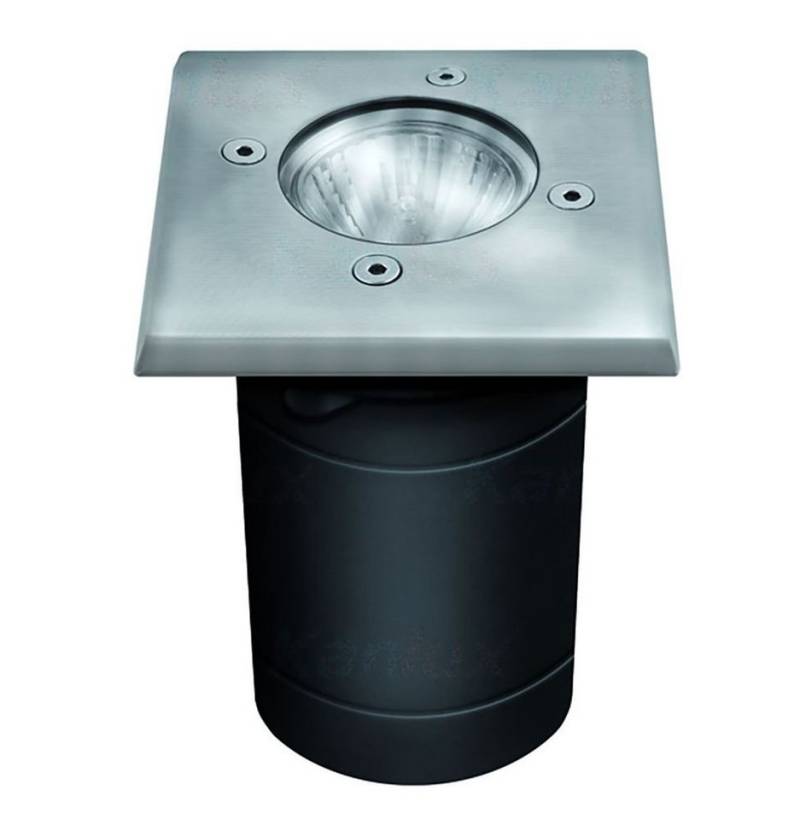 Licht-Trend Einbauleuchte Level Edelstahl Bodeneinbaustrahler eckig IP67 Edelstahl von Licht-Trend