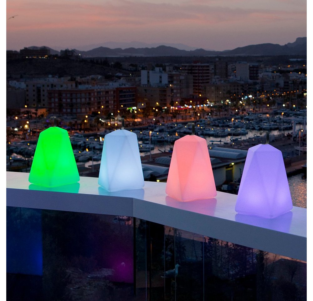 Licht-Trend Gartenleuchte LED-Dekoleuchte Faralay mit Akku und Fernbedienung Weiß, Natur, RGB & Warmweiß - Kaltweiß von Licht-Trend