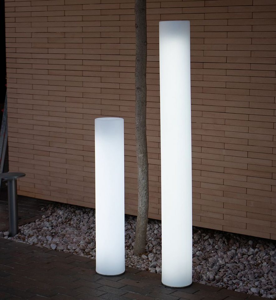 Licht-Trend LED Außen-Stehlampe Außen-Stehleuchte Fity Mini Weiß, Kaltweiß von Licht-Trend