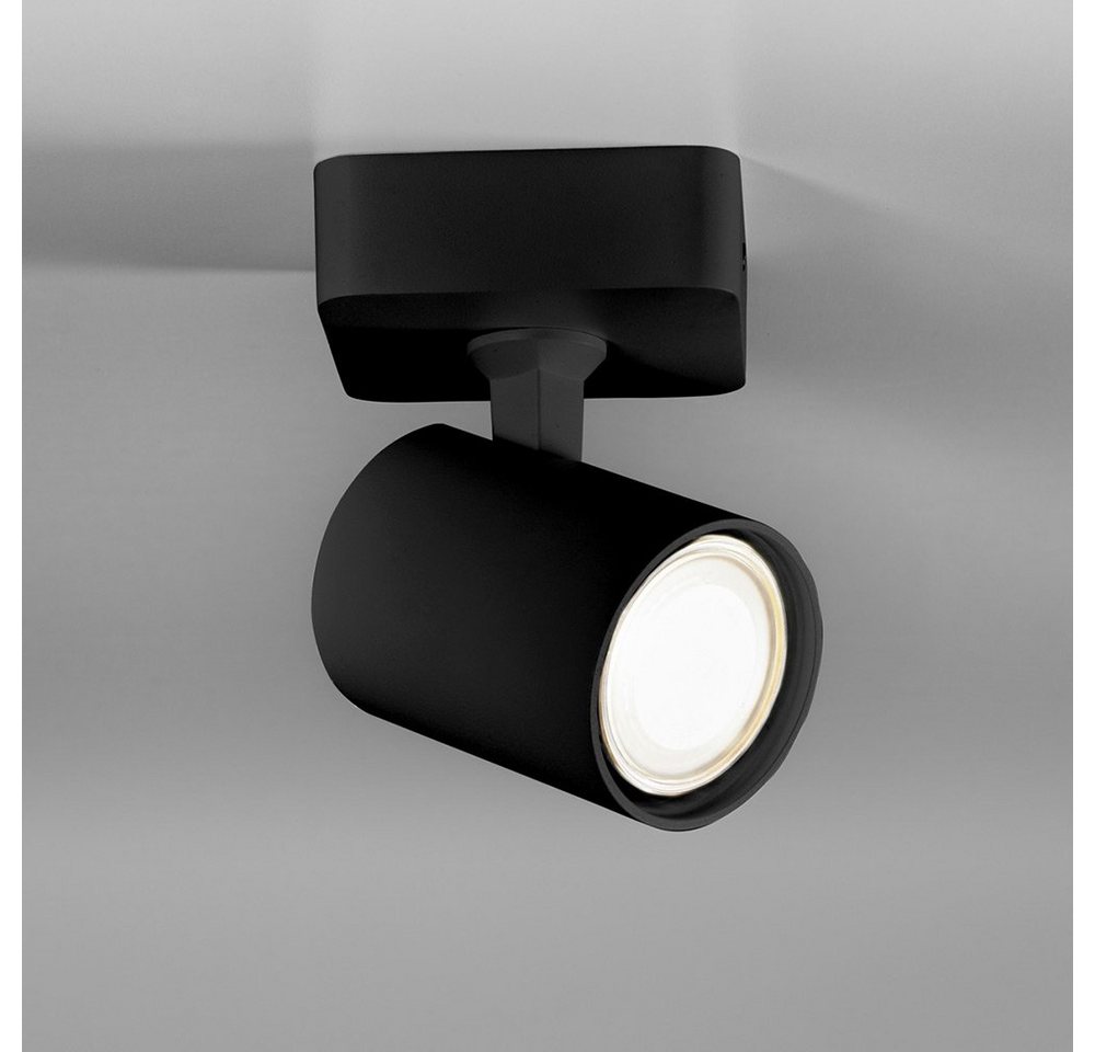 Licht-Trend LED Deckenstrahler Wand- und Deckenlampe Cup GU10 Schwarz von Licht-Trend