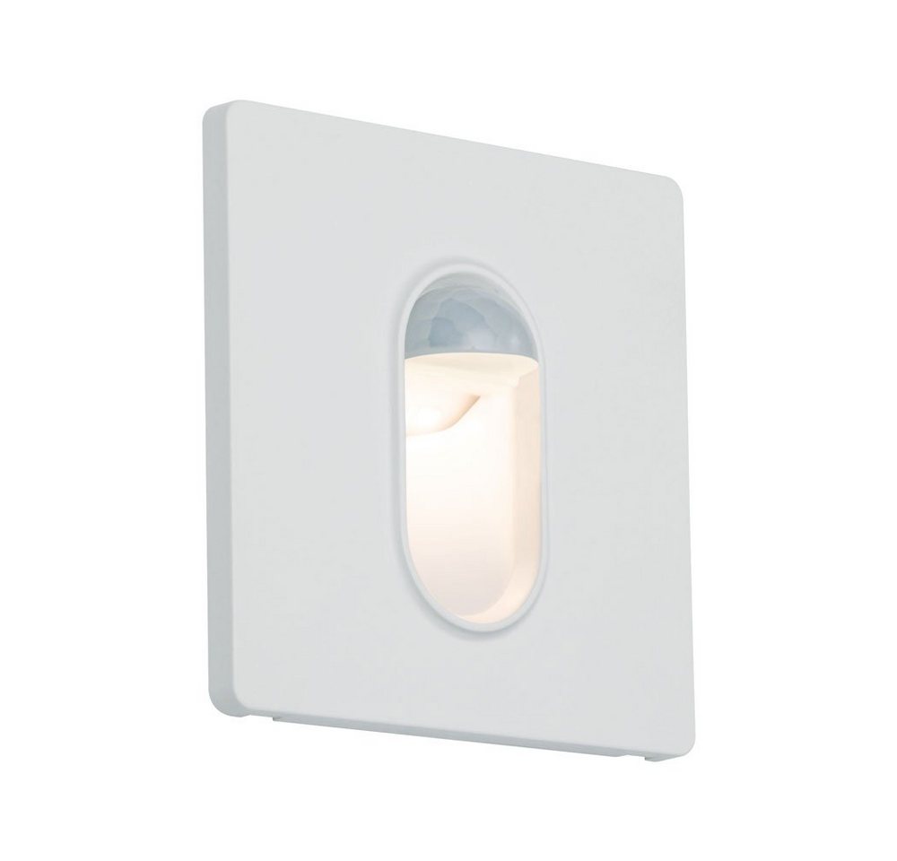 Licht-Trend Einbauleuchte LED Wandeinbauleuchte Box 7, 8 x 7,8cm Bewegungsmelder 100lm Weiß, Warmweiß von Licht-Trend