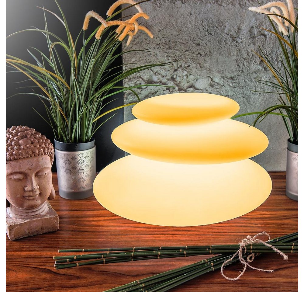 Licht-Trend Gartenleuchte Akku LED Dekolampe Zen mit App-Steuerung Weiß von Licht-Trend