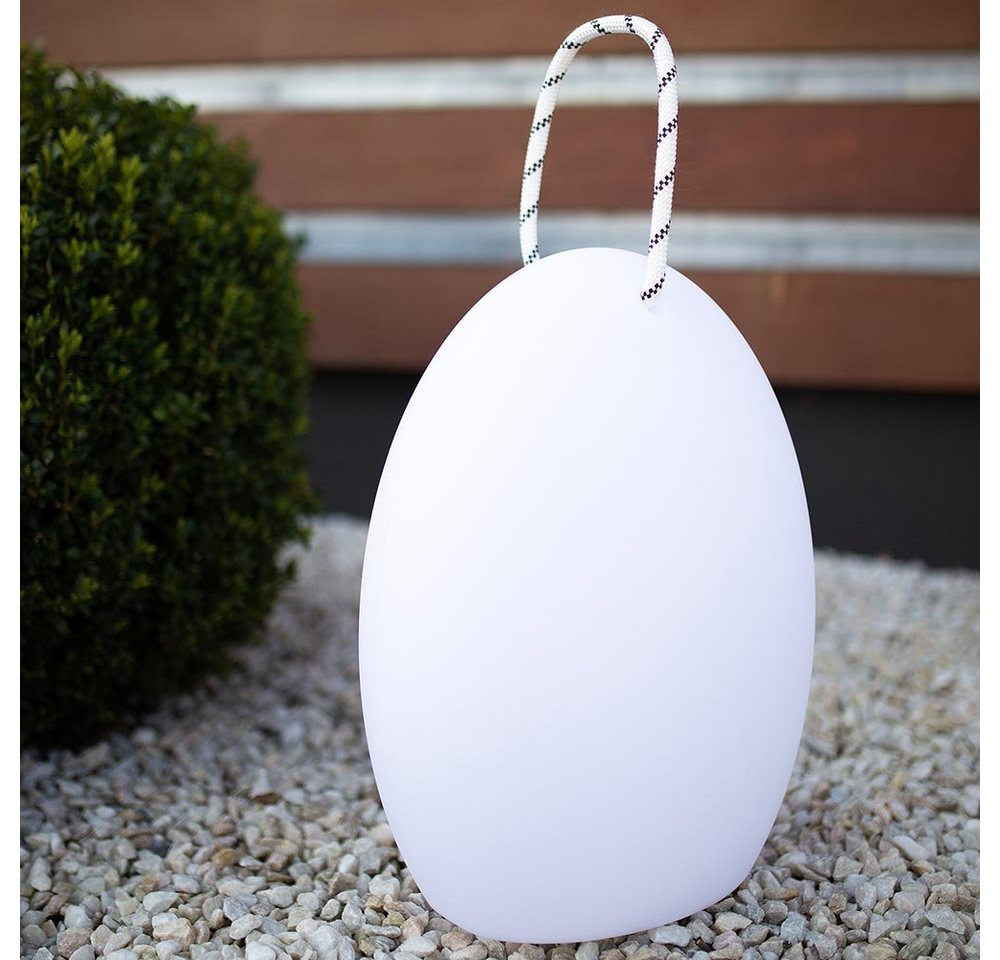 Licht-Trend Gartenleuchte RGB-LED Außen-Akkulampe Amande Corde 28cm mit App-Steuerung Weiß Licht-Trend Gartenleuchte RGB-LED Außen-Akkulampe Amande Corde 28cm mit App-Steuerung Weiß von Licht-Trend