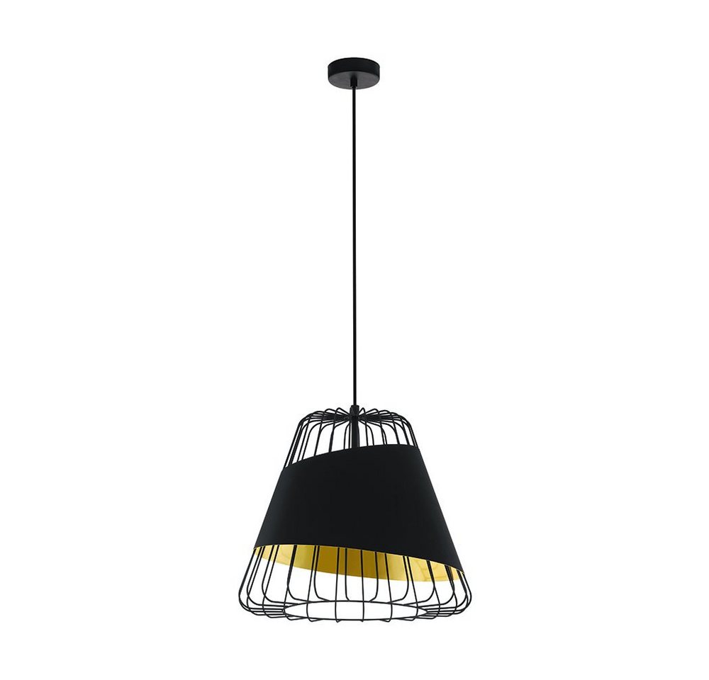 Licht-Trend Pendelleuchte Vintage Hängeleuchte Velha Ø43cm Schwarz, Goldfarben von Licht-Trend