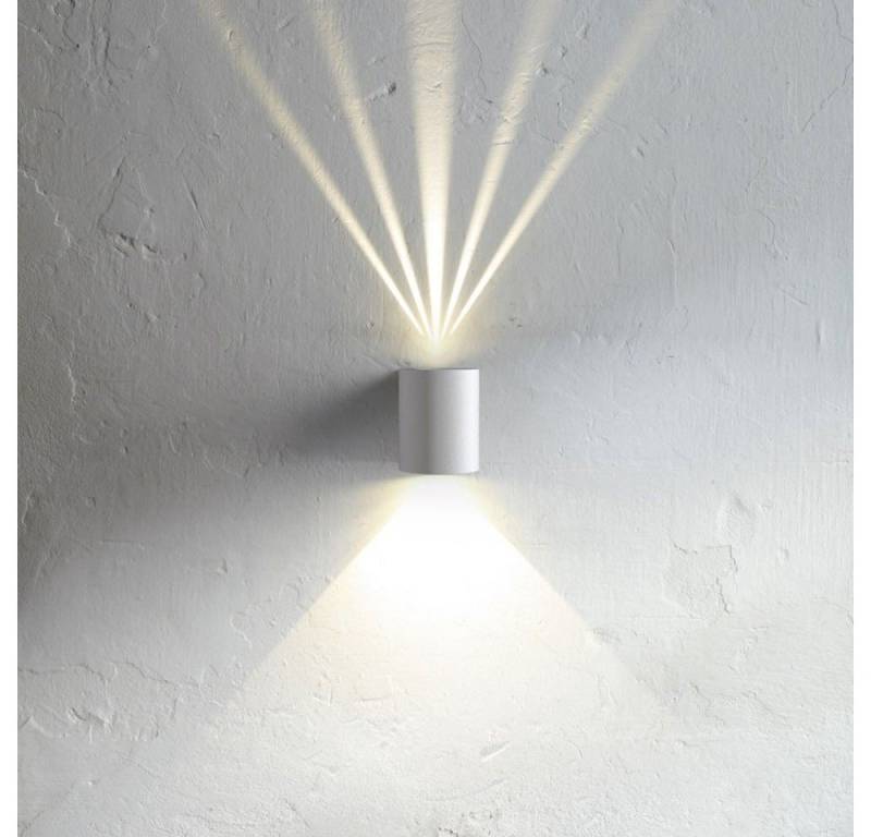 Licht-Trend Wandleuchte Baleno LED-Wandleuchte für Außen und Innen Weiß, Warmweiß von Licht-Trend
