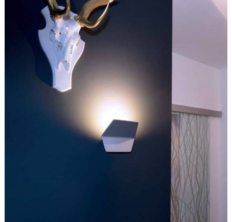 Licht-Trend Wandleuchte Keo indirekte LED-Wandleuchte Dim2warm 950lm Silber, Extra-Warmweiß - Warmweiß von Licht-Trend