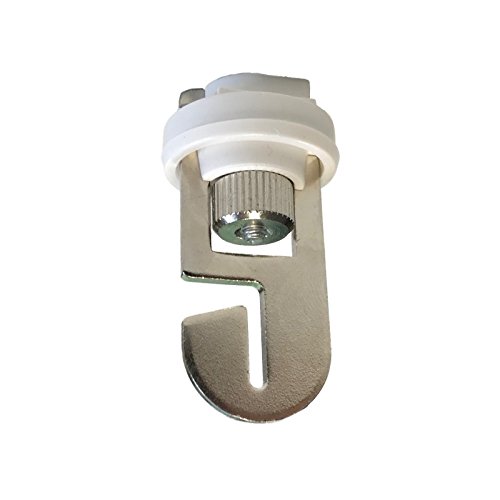 Mechanischer Universalhaken für 3~ Stromschiene Verkehrsweiß | 99-067-6 von Licht-Zubehoer.de