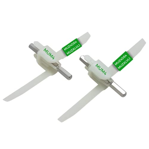 LICHTBLAU 2er Set Mitnehmer Flügelrad für Bosch Küchenmaschine MUM4 mit transparentem Deckel I Durchlaufschnitzler Ersatzteil passend für MUZ4DS4 630759 10004361 I Bosch MUM4 Zubehörteil LICHTBLAU 2er Set Mitnehmer Flügelrad für Bosch Küchenmaschine MUM4 mit transparentem Deckel I Durchlaufschnitzler Ersatzteil passend für MUZ4DS4 630759 10004361 I Bosch MUM4 Zubehörteil von Lichtblau
