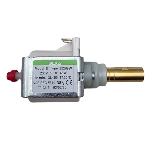LICHTBLAU Pumpe ULKA EX5GW 48W 230V I Ersatzpumpe feuerfest passend für Kaffeevollautomat 996530068763 9070.043.00A Getränkeautomat LICHTBLAU Pumpe ULKA EX5GW 48W 230V I Ersatzpumpe feuerfest passend für Kaffeevollautomat 996530068763 9070.043.00A Getränkeautomat von Lichtblau