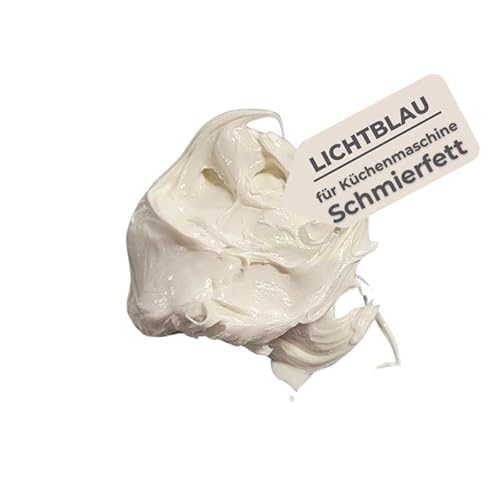 LICHTBLAU Schmierfett, Lebensmittelecht für Küchenmaschinen, Kaffeevollautomaten Schmiermittel für Antrieb und Zahnräder z.B. Bosch MUM4, MUM5, und andere von Lichtblau