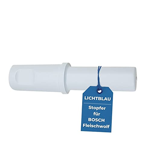 LICHTBLAU Stopfer für Bosch Fleischwolf I Stößel passend für Bosch MUM4, MUZ4FW1, MUZ4FW3, MUZ4FW4 und MUZ5FW1I Ersatzteile Bosch Küchenmaschine von Lichtblau