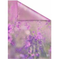 LICHTBLICK ORIGINAL Fensterfolie "Blumenwiese", 1 St., blickdicht, strukturiertKlebepunkte von Lichtblick Original