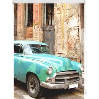 LICHTBLICK ORIGINAL Seitenzugrollo "Klemmfix Motiv Kuba", Lichtschutz, ohne Bohren, freihängend von Lichtblick Original