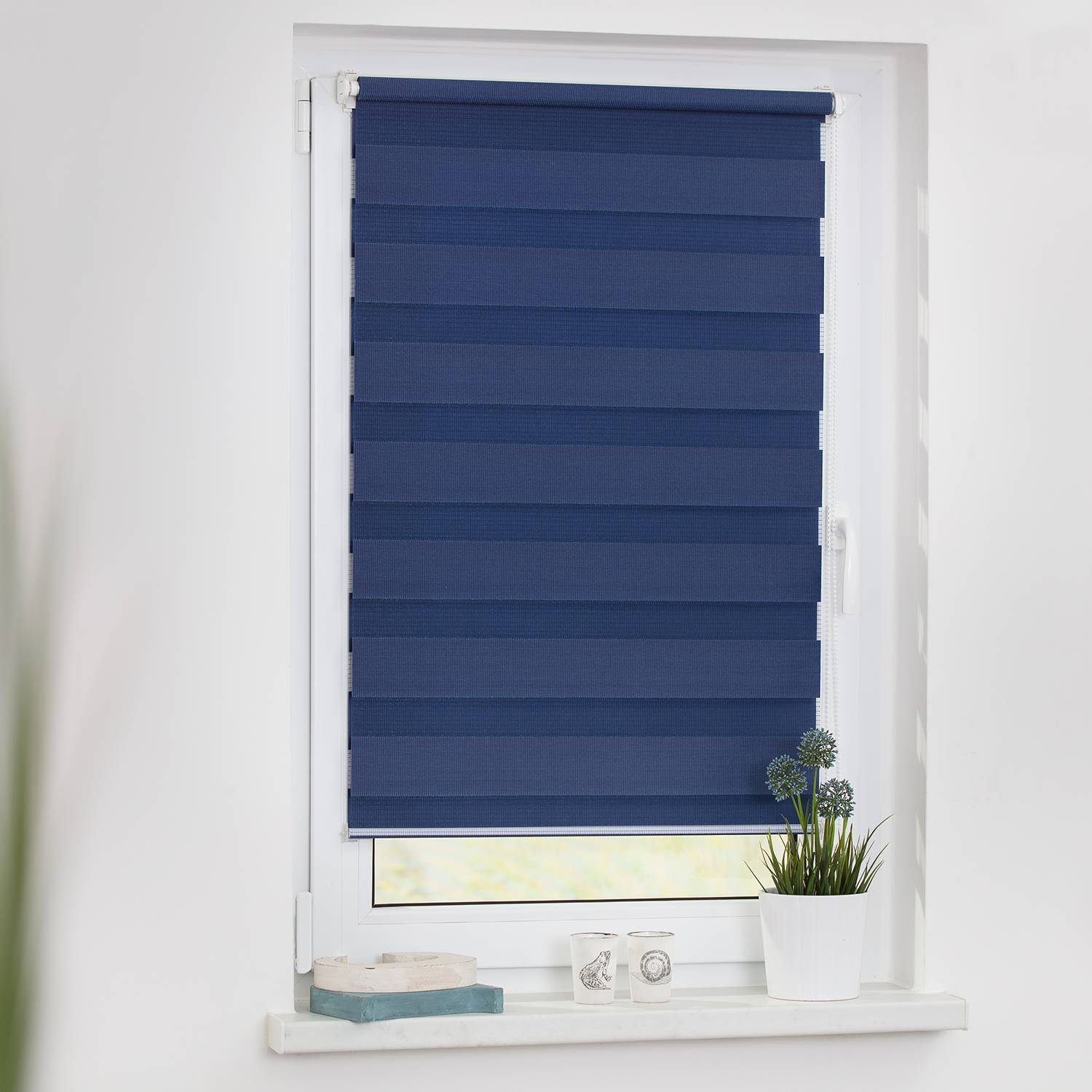 home24 Duo-Rollo Klemmfix III 70 x 150cm Blau/Blau home24 Duo-Rollo Klemmfix III 70 x 150cm Blau/Blau von home24