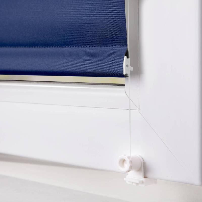 home24 Klemmfix-Rollo Clanes 45 x 150cm Blau/Blau von home24