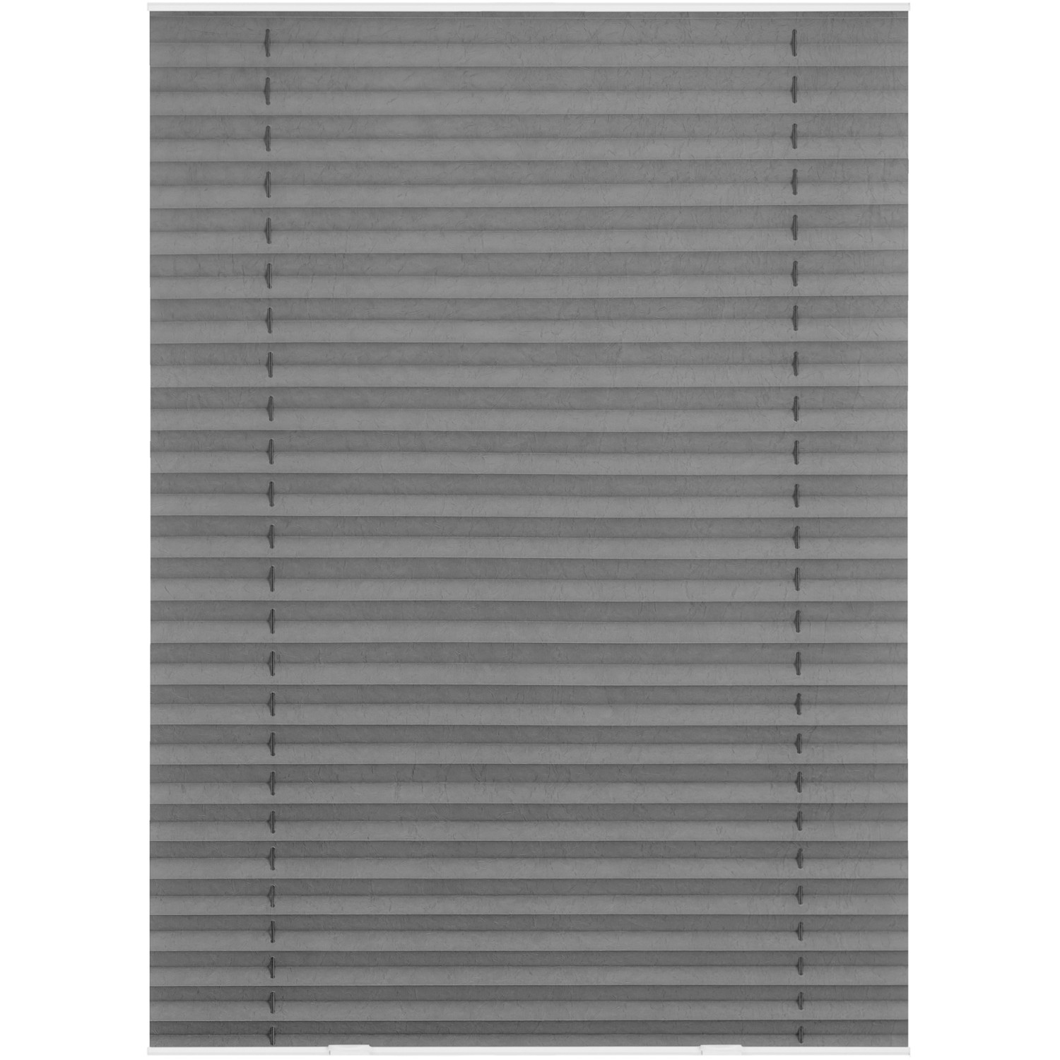 Lichtblick Dachfenster Plissee Easyfix ohne Bohren Grau 59,3 cm x 122 cm von Lichtblick