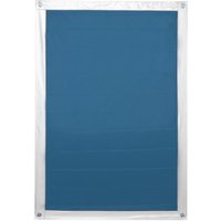 Lichtblick Dachfenster Sonnenschutz Haftfix, ohne Bohren, Blau, 36 cm x 56,9 cm (B x L) von Lichtblick