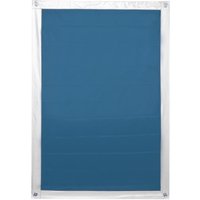 Lichtblick Dachfenster Sonnenschutz Haftfix, ohne Bohren, Blau, 47 cm x 96,9 cm (B x L) von Lichtblick
